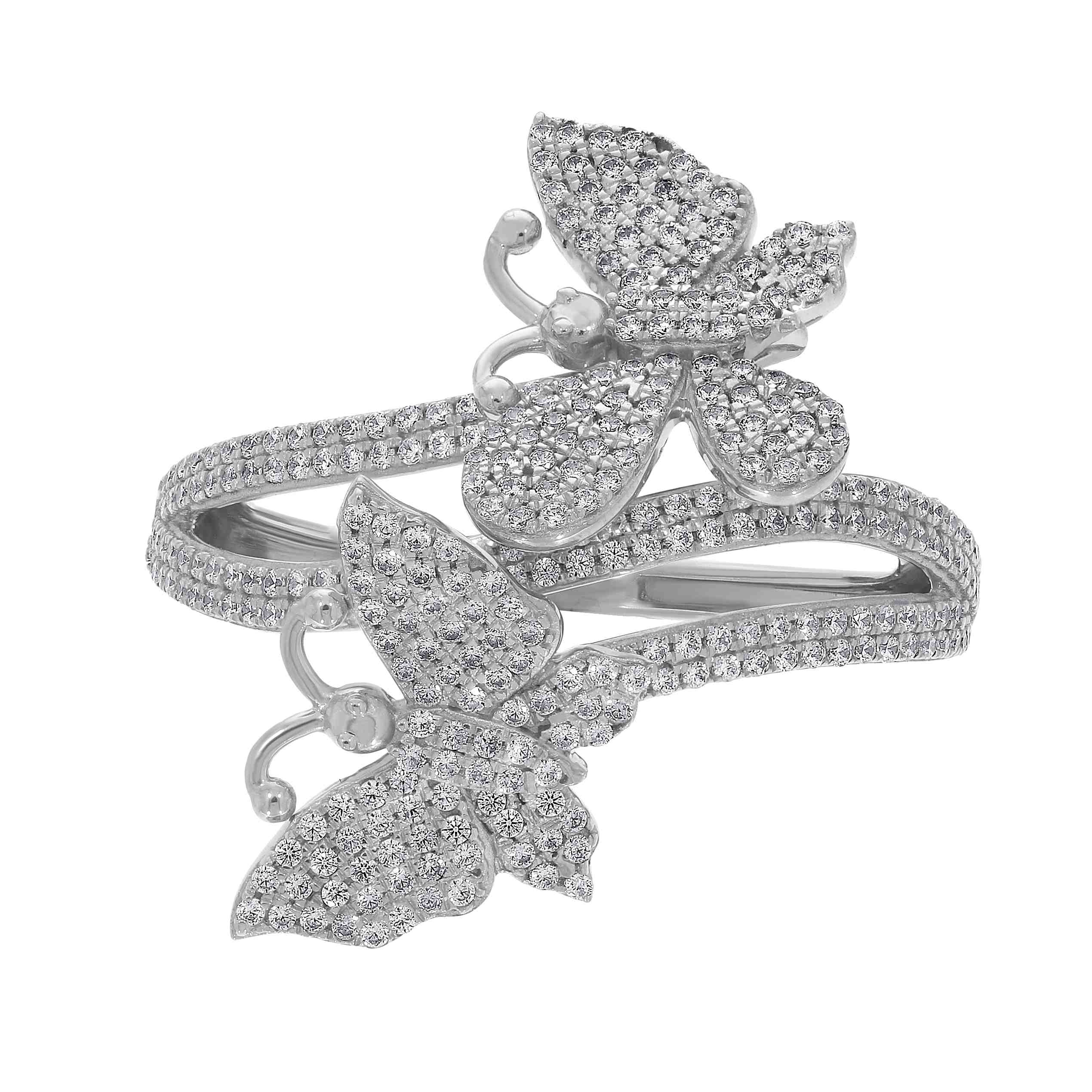 Butterfly Diamond Ring LR12345A